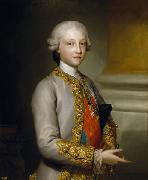 Anton Raphael Mengs Portrait of the Infante Gabriel of Spain oil painting reproduction